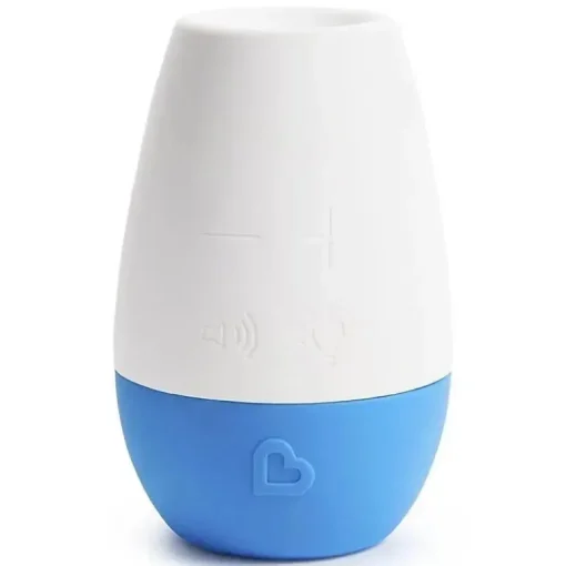 Máquina de dormir portátil Munchkin Shhh, branco/azul