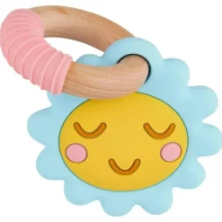 Mud Pie - Anel de Dentição de Flor
