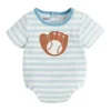 Mud Pie - Baby Boy Baseball Crawlers