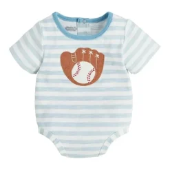 Mud Pie - Baby Boy Baseball Crawlers