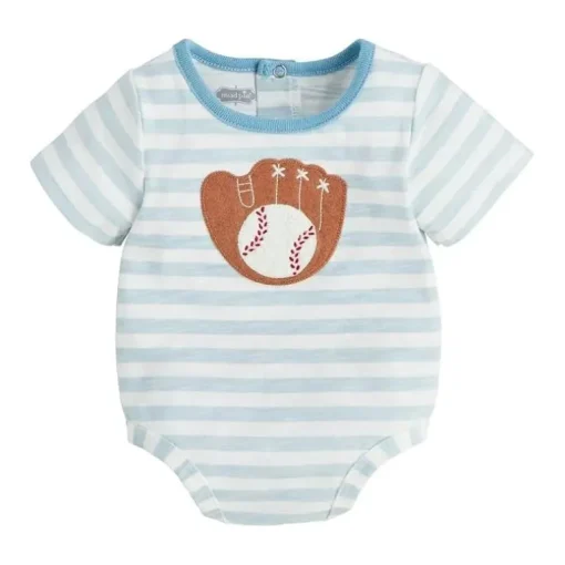 Mud Pie - Baby Boy Baseball Crawlers