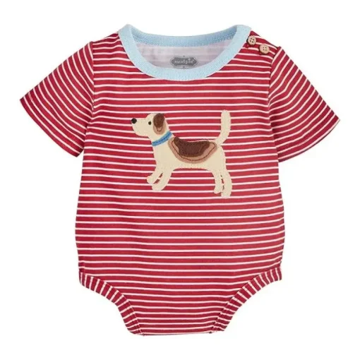 Mud Pie - Baby Boy G Dog Farm Crawler