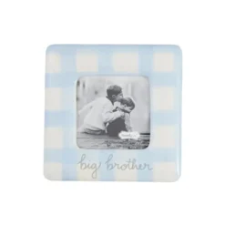 Mud Pie - Baby Boy Gingham Big Bro Frame