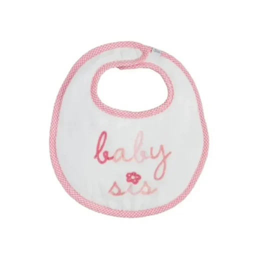 Mud Pie - Baby Girl Little Sister Bib