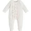 Mud Pie - Baby Girls Children's Rosette Polka Dot Sleeper
