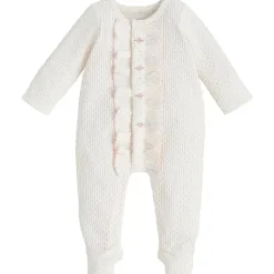Mud Pie - Baby Girls Children's Rosette Polka Dot Sleeper