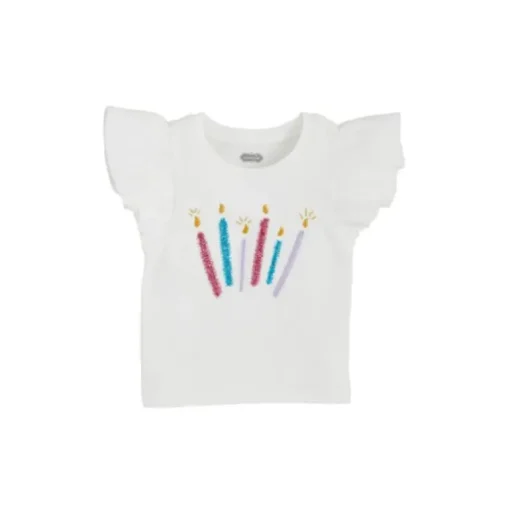 Mud Pie - Candles Girl Birthday Tees