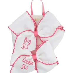 Mud Pie - Children's Girl White Sisters Bows