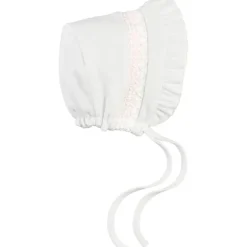 Mud Pie - Children's Pink Smocked Bonnet