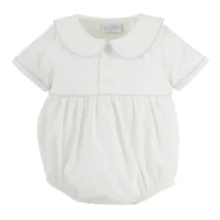 Mud Pie - Collared Poplin Baby Bubble