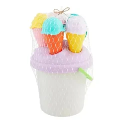 Mud Pie - Conjunto Balde de Praia para Sorvete
