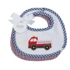 Mud Pie - Conjunto de babadores para caminhão de bombeiros