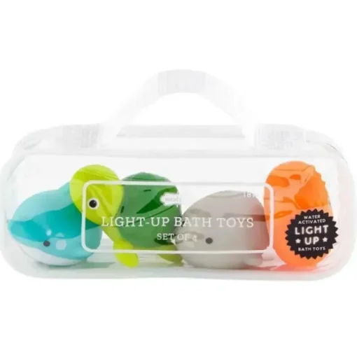 Mud Pie - Conjunto de brinquedos de banho Ocean Light-Up