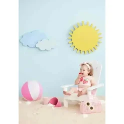 Mud Pie - conjunto de maiô e tiara de morango para bebê menina