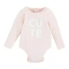 Mud Pie - Cute Crawler Set, Pink