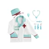 Mud Pie - Doctor Dress Up Set 6 peças (tamanho único)