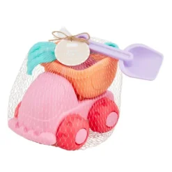 Mud Pie - Kid Girl Pink Sand Car Beach Set