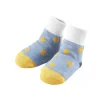 Mud Pie - Meias Color Block Star Baby, 0/12M