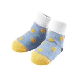 Mud Pie - Meias Color Block Star Baby, 0/12M