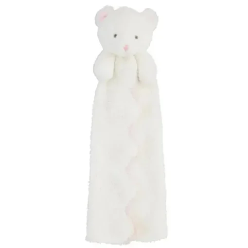 Mud Pie - Pink Scallop Bear Musical Cuddle Pal