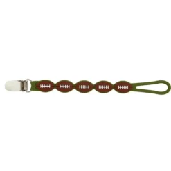 Mud Pie - Pulseira Pacy de silicone para futebol