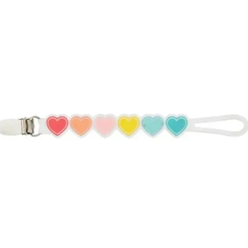 Mud Pie - Pulseira Pacy de Silicone com Coração