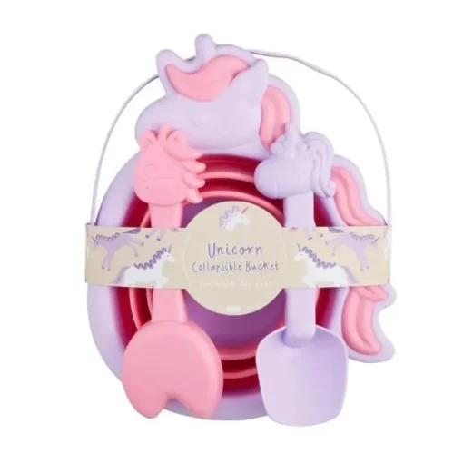 Mud Pie - Unicorn Collapsible Bucket