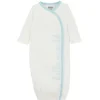 Mud Pie - Vestido Hello World Azul, 0/3M