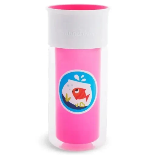 Munchkin - 9 oz Miracle® 360° isolado copo com canudinho personalizado