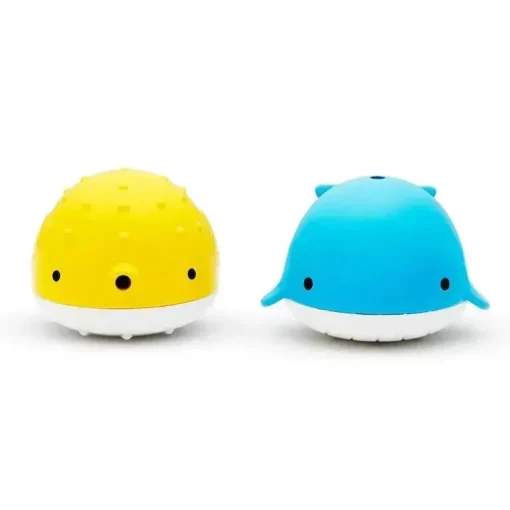 Munchkin - Bombas de banho Color Buddies e 2 dispensadores de brinquedos