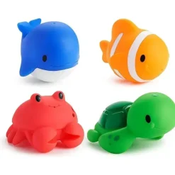 Munchkin - Brinquedo de banho para bebê 4Pk Ocean Squirts