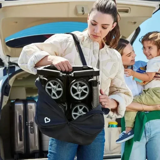 Munchkin - Carrinho Ultra Compacto Sparrow, Cinza