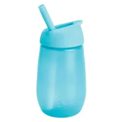 Munchkin - Copo Simples de Palha Limpa de 10 Oz - Azul