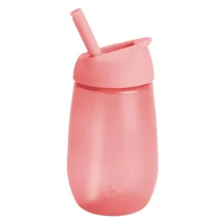 Munchkin - Copo Simples de Palha Limpa de 10 Oz - Rosa