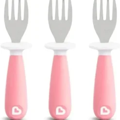 Munchkin - Levantar Garfos de Criança 3Pk, Rosa
