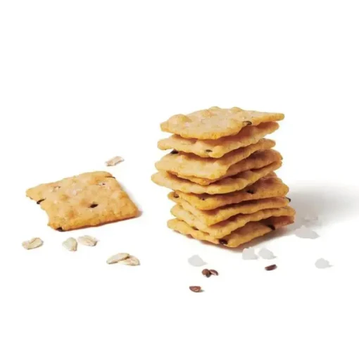 Munchkin - Milkmakers Lactation Crisps para mães que amamentam, amamentam e bombeiam, sem glúten e feno-grego, sal marinho