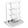Munchkin - Rack de secagem de garrafas vertical para economia de espaço seco e arrumado para mamadeiras e acessórios, branco
