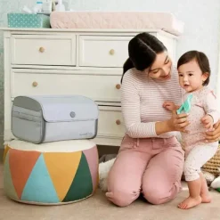 Munchkin Brinquedo Compacto Cinza/Esterilizador UV