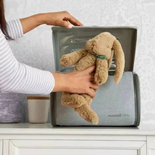 Munchkin Brinquedo Compacto Cinza/Esterilizador UV