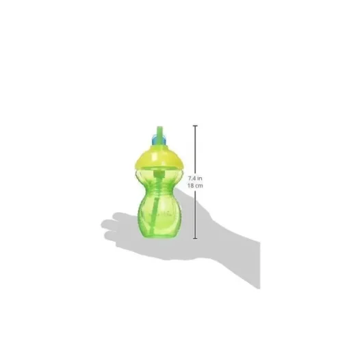 Munchkin Click Lock Flip Straw 2-Pack, 9 oz. As Cores Podem Variar