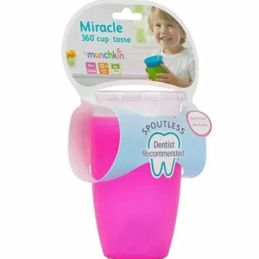 Munchkin Fall 10 oz Miracle 360° Sippy Cup Pacote com 1, Variedade