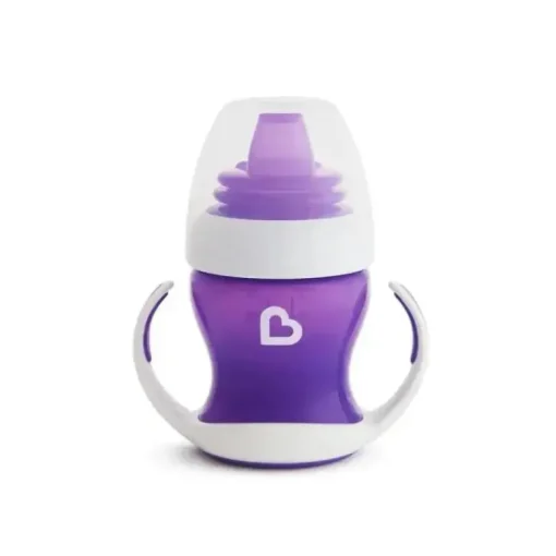 Munchkin Gentle Transition Cup 4 oz, cores sortidas (azul, rosa, verde e roxo)