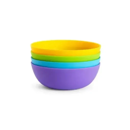 Munchkin Multi Bowls. Pacote com 4 cores sortidas