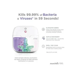 Munchkin 59S Mini Esterilizador portátil Uv Sanitizer