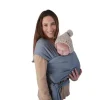 Mushie - 100% Algodão Orgânico Porta-Envoltórios para Bebês, Tradewinds