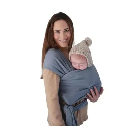 Mushie - 100% Algodão Orgânico Porta-Envoltórios para Bebês, Tradewinds
