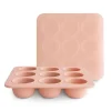 Mushie 24 - Bandeja Congeladora de Comida para Bebê (Blush)