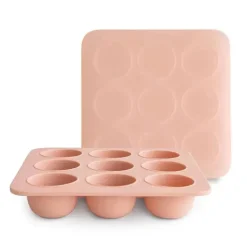Mushie 24 - Bandeja Congeladora de Comida para Bebê (Blush)