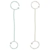 Mushie - Adjustable Silicone Strap 2-Pack, Cambridge Blue/Shifiting Sand