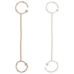 Mushie - Adjustable Silicone Strap 2-Pack, Natural/Shifiting Sand